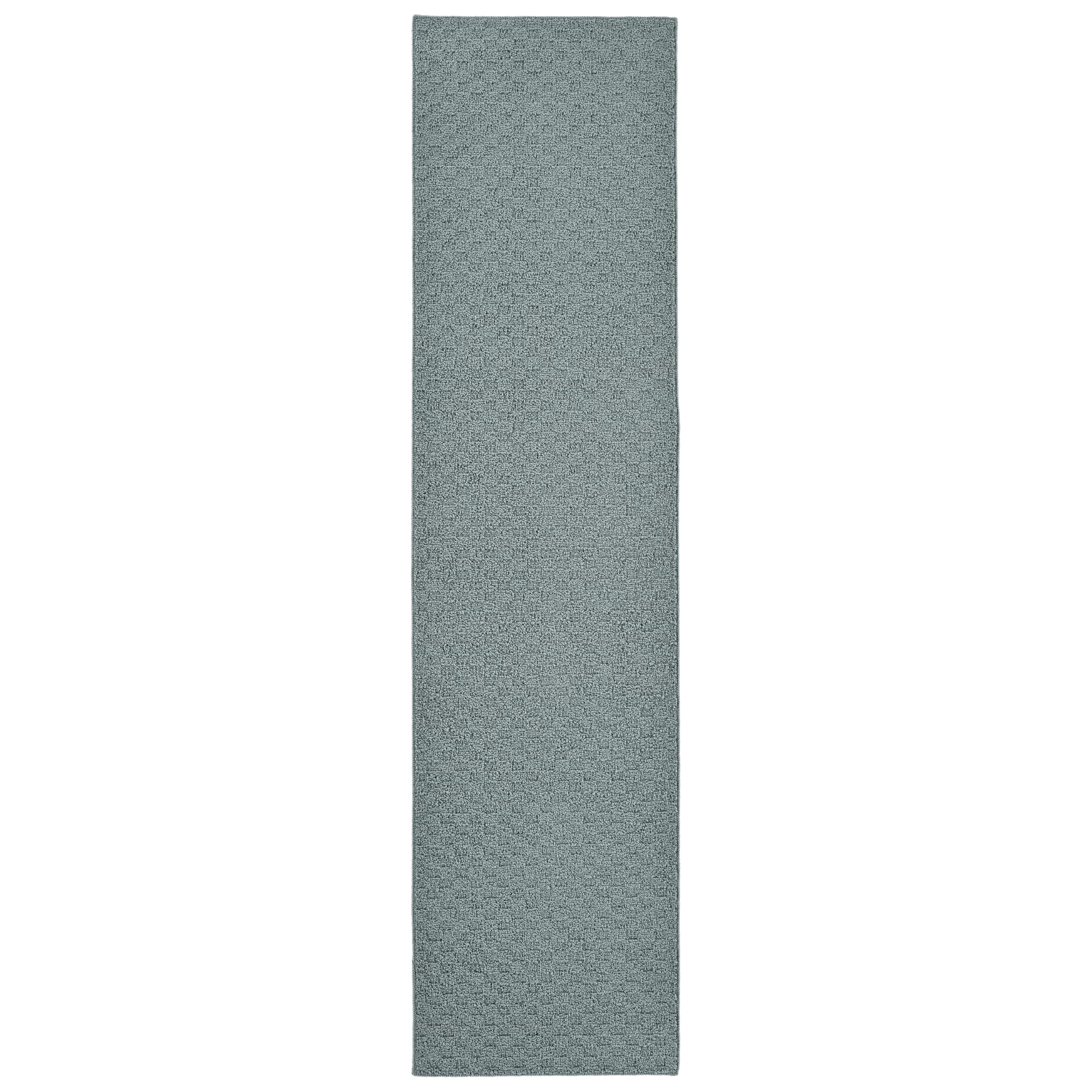 Garland Rug Town Square Sea Foam 2 x 8 Stain Resistant Indoor Runner Rug