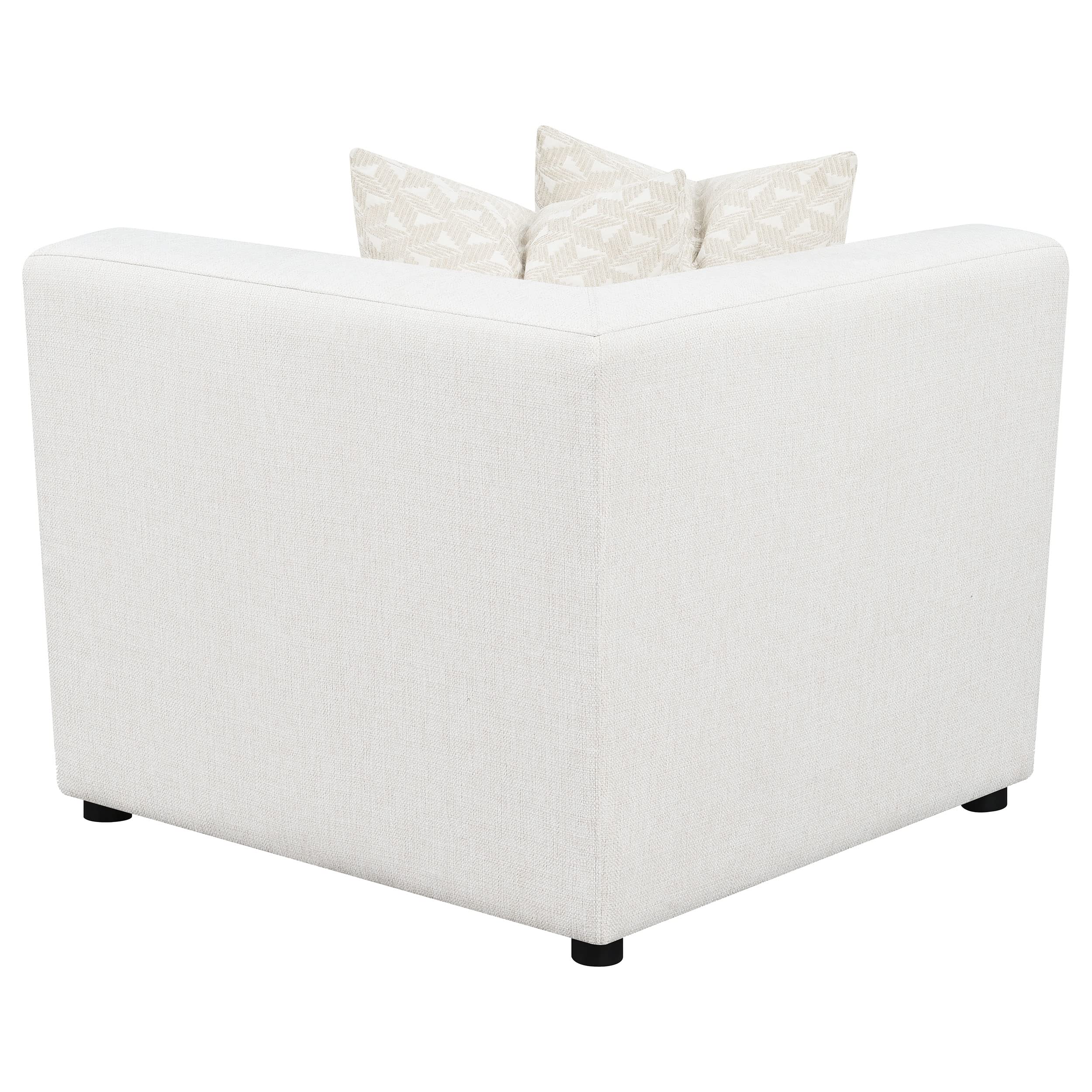 Coaster Home Furnishings Freddie Upholstered Corner Pearl