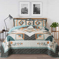 Bedifany Twin Size Bedspread Sets, Floral Cotton Filling Lightweight Quilt Twin/Twin Xl Size (68 X 86 Inch) Garden Style Quilt B