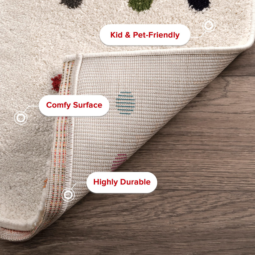 Nuloom Dorie Polka Dot Runner Rug, 2' 5'' X 8', Multi
