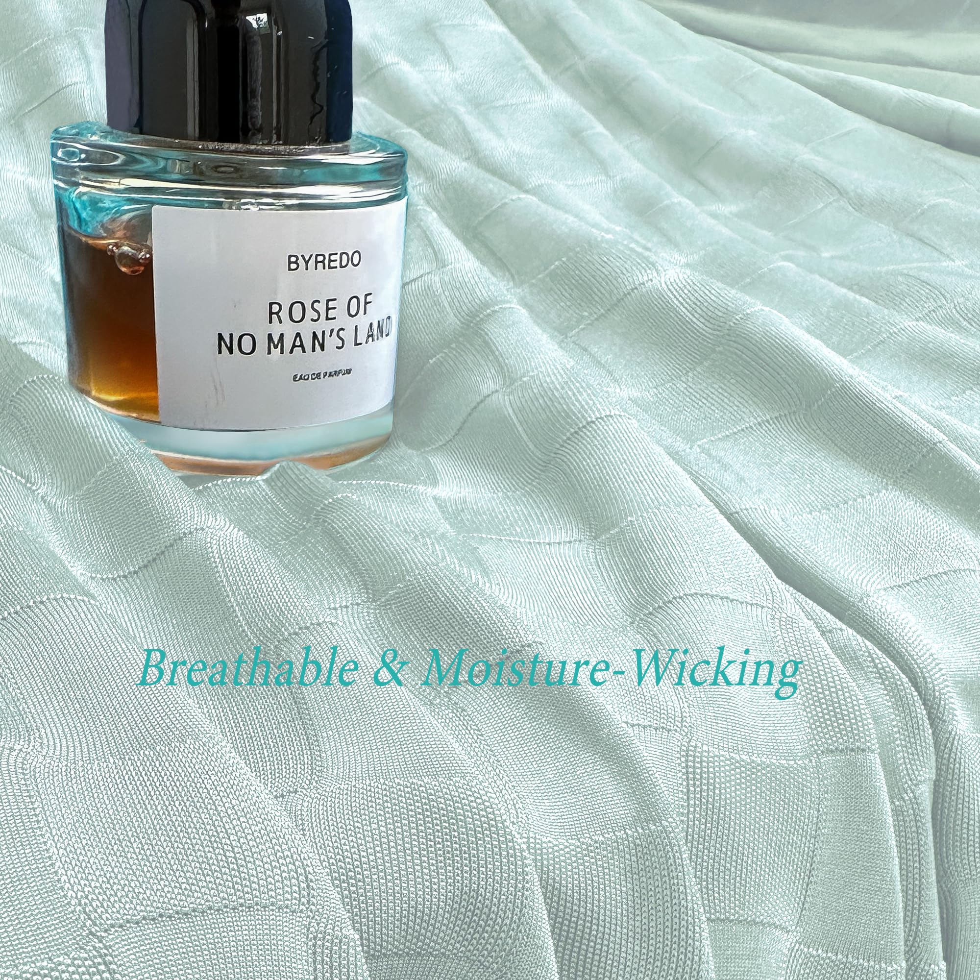 AmyHomie Sage Green Cooling Blanket, Lightweight Throw 50x70, Double-Sided Arc-Chill Q-Max>0.5 for Hot Sleepers and Night Sweats