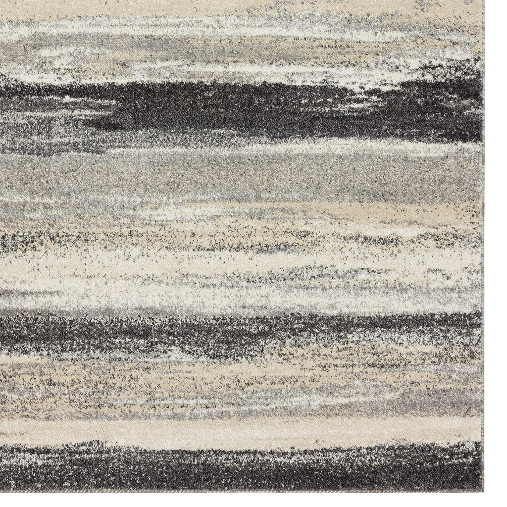 Luxe Weavers Tower Hill Abstract Gray 8X10 Area Rug