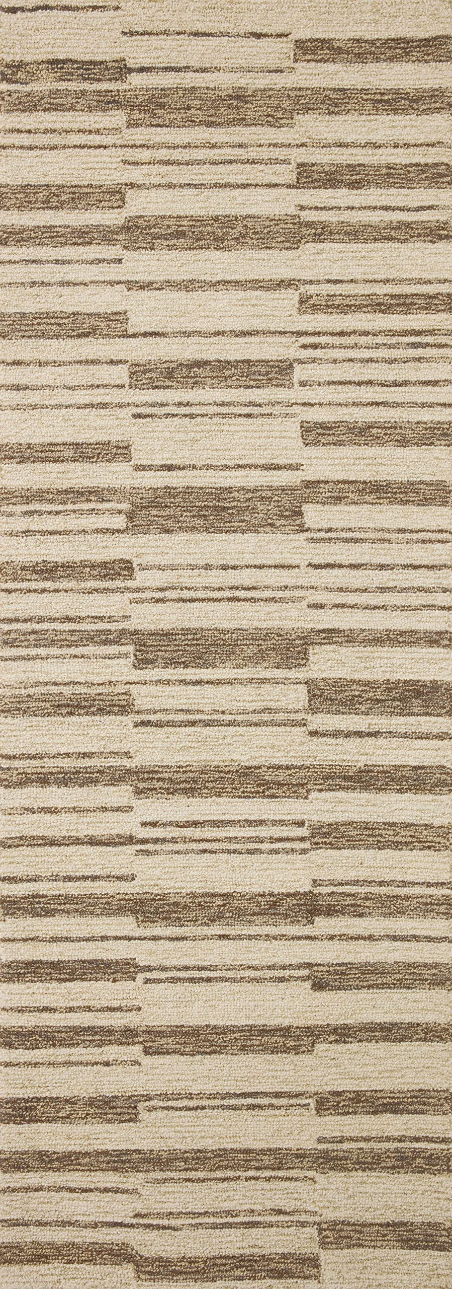 Loloi Chris Loves Julia X Polly Beige/Tobacco 5'-0'' X 7'-6'' Area Rug