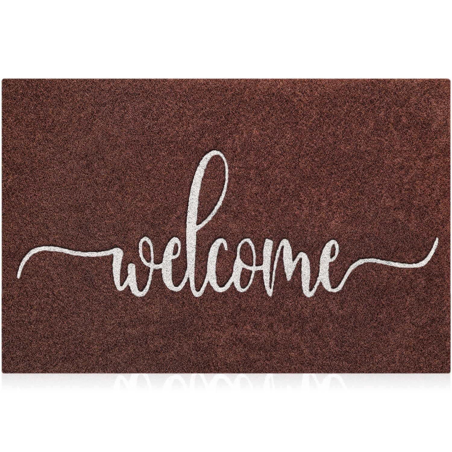 Mwazzll Outdoor Indoor Door Mat Non Slip Welcome Doormat Super Absorb Mud Easy To Clean Front Door Home Mats For Entrance,Patio,