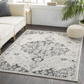 Livabliss Odelia Vintage Bohemian Area Rug,53 x 73,Black