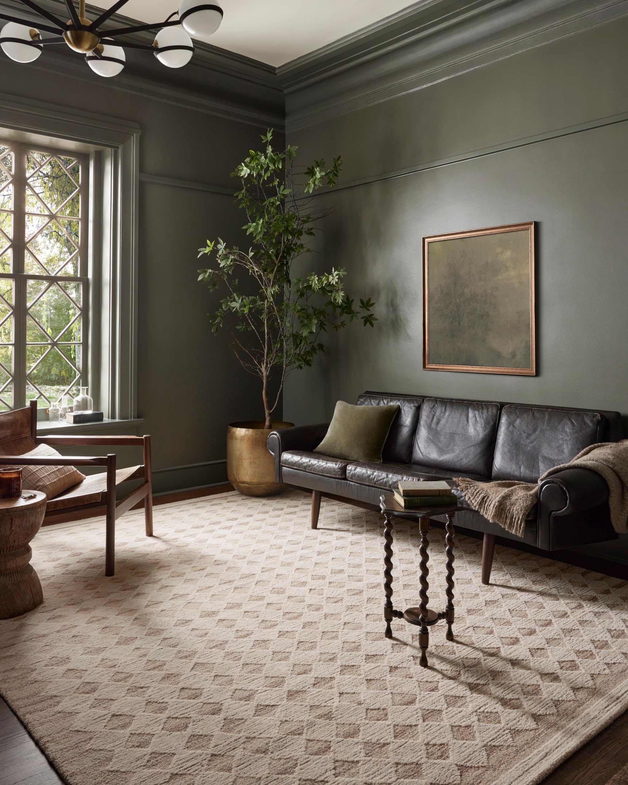 Loloi Magnolia Home by Joanna Gaines x Rae Natural/Ivory 5-0 x 7-6 Area Rug