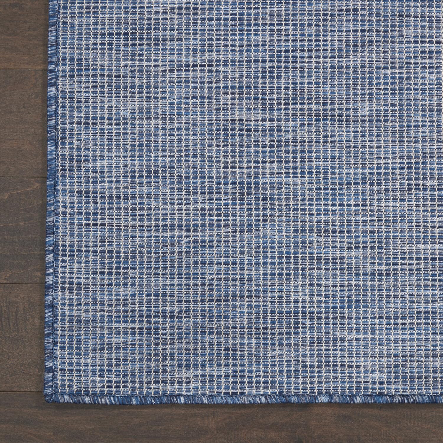 Nourison Positano Indoor/Outdoor Navy Blue 10' X 14' Area Rug, Easy Cleaning, Non Shedding, Bed Room, Living Room, Dining Room, Backyard, Deck, Patio (10X14)