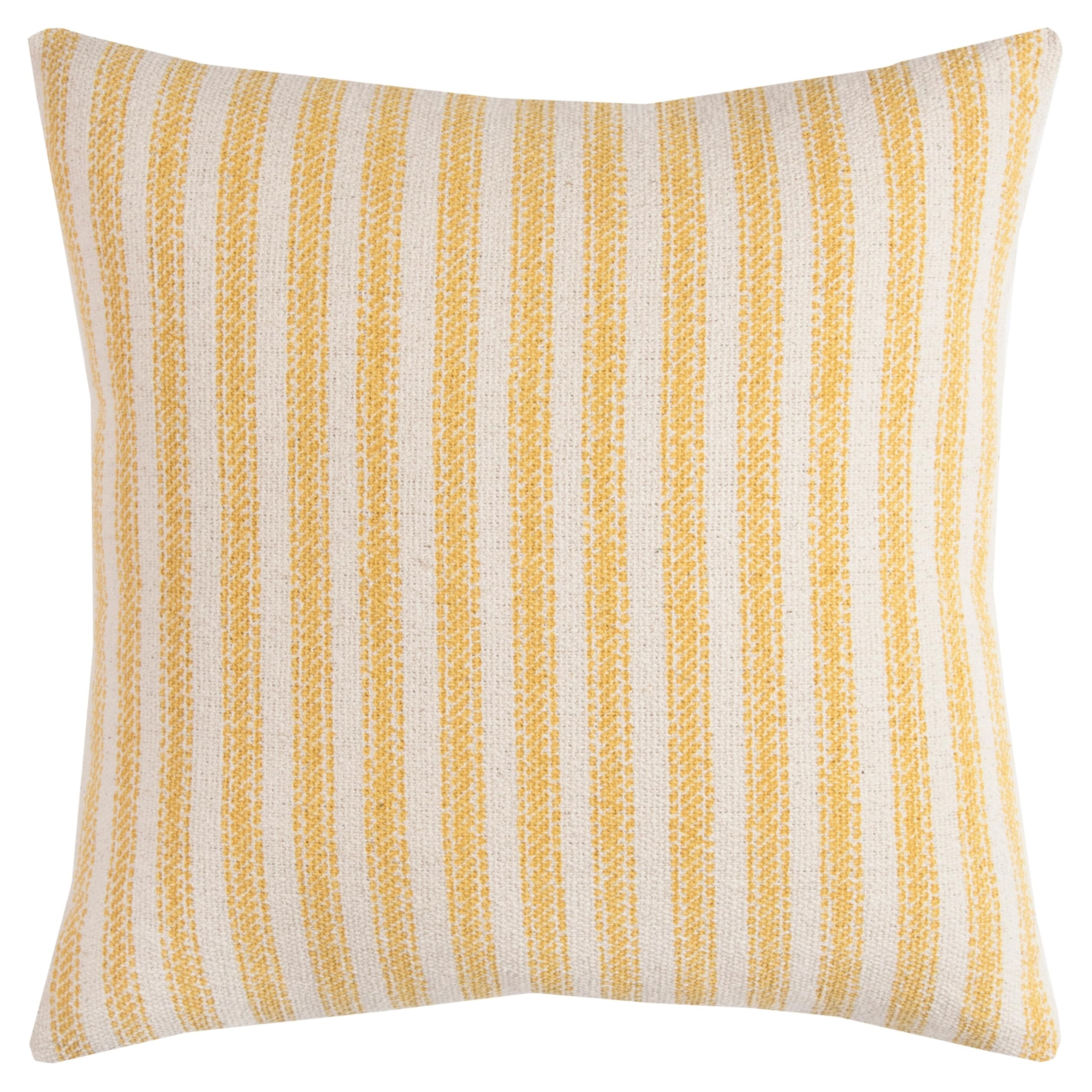 Rizzy Home | T11041 | 20"x20" Blue/Metallic Decorative Pillow | Down Fill