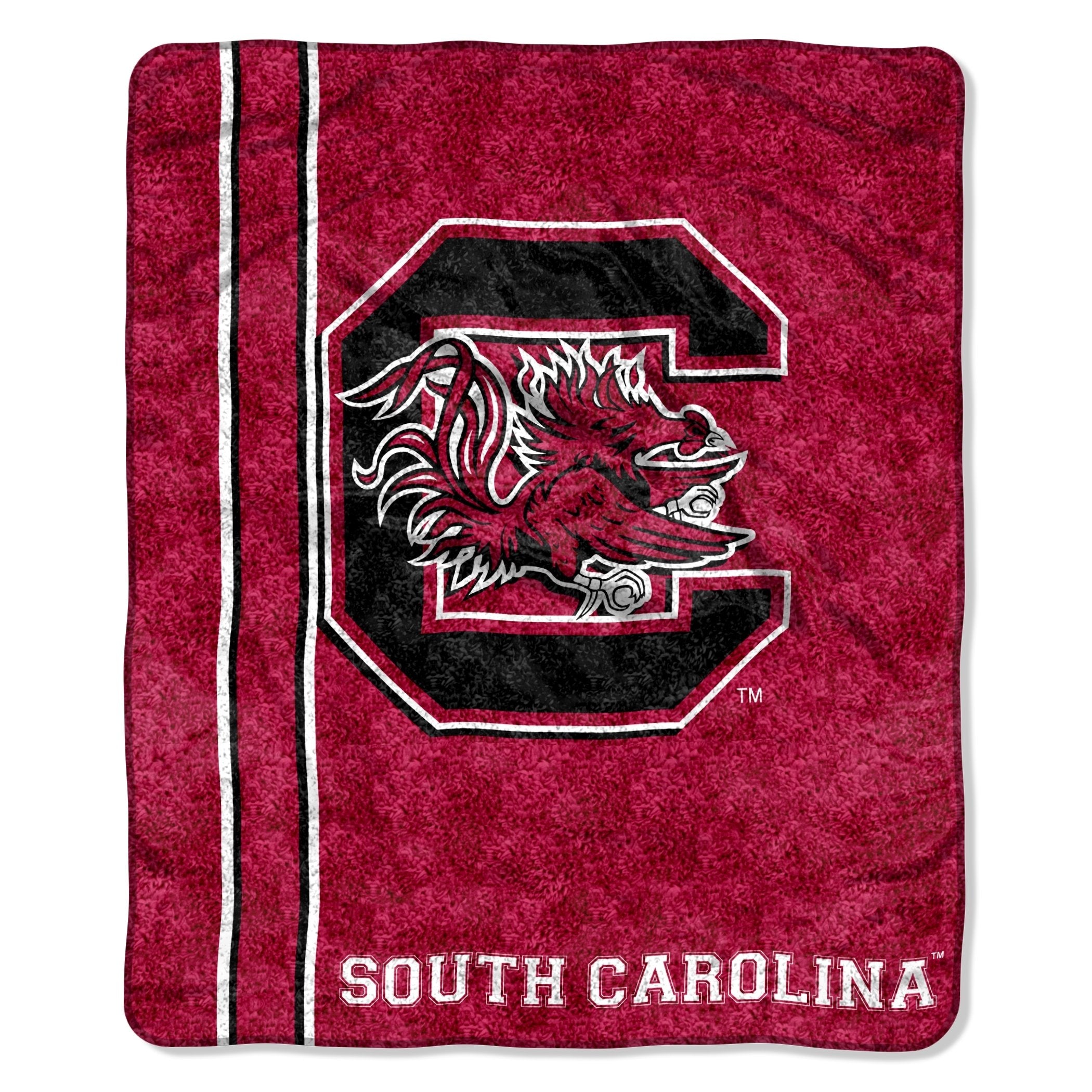 The Northwest Company NCAA South Carolina Fighting Gamecocks Sherpa Throw Blanket, 50 x 60, Jersey