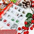 Advent Calendar 2024 Girls, Diy Jewelry Charm Bracelet Making Kit Beads, 24 Days Christmas Countdown Calendar, Stocking Stuffer