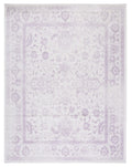 SAFAVIEH Adirondack Collection Area Rug - 8 x 10, Ivory & Lavender, Oriental Distressed Design, Non-Shedding & Easy Care, Idea