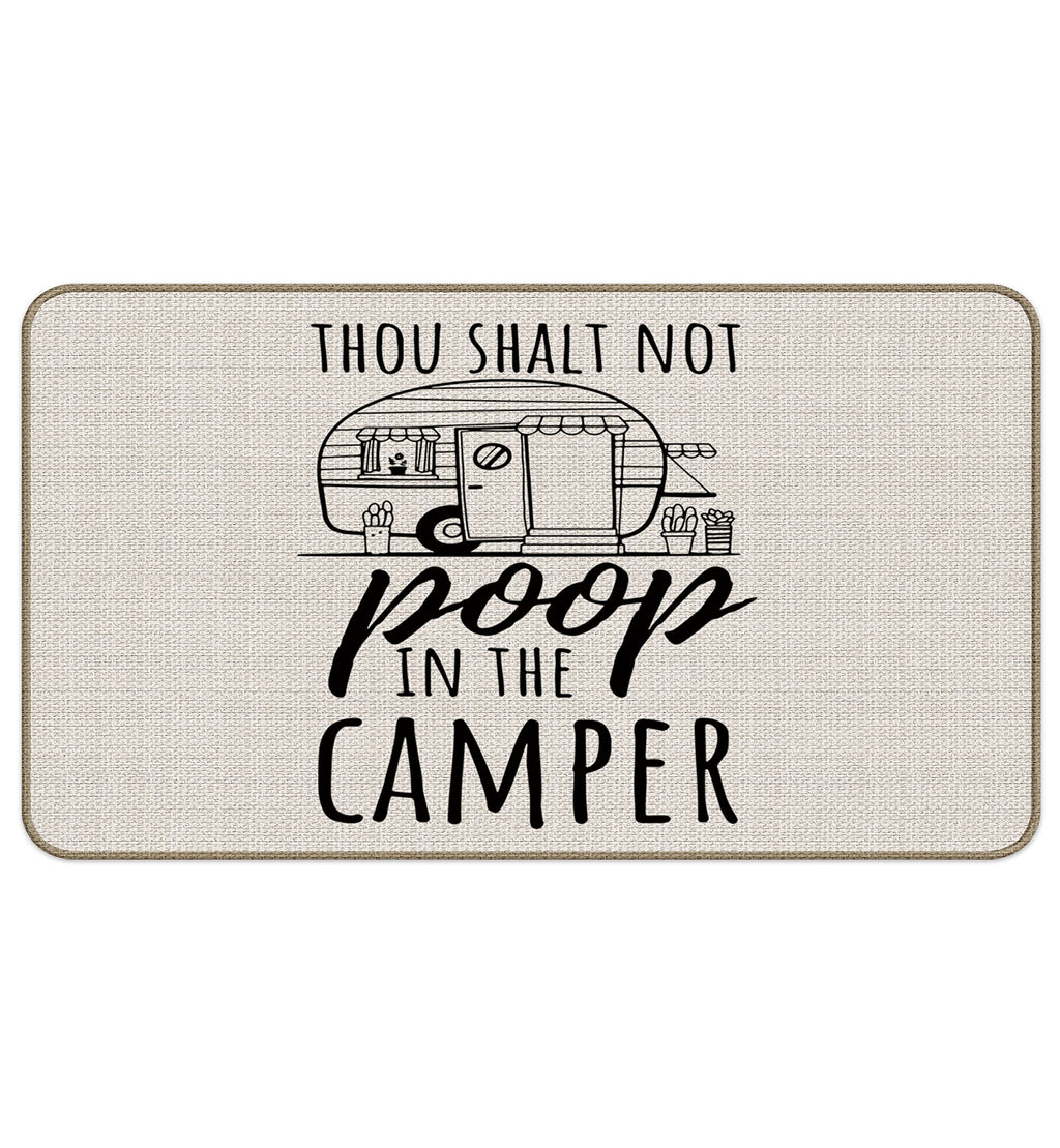 M-Qizi Welcome Rv Door Mat - Best Gifts For Rv Owners, 30'X17' Camper Door Mat, Rv Decorations For Inside Camper, Rv Mat, Camp