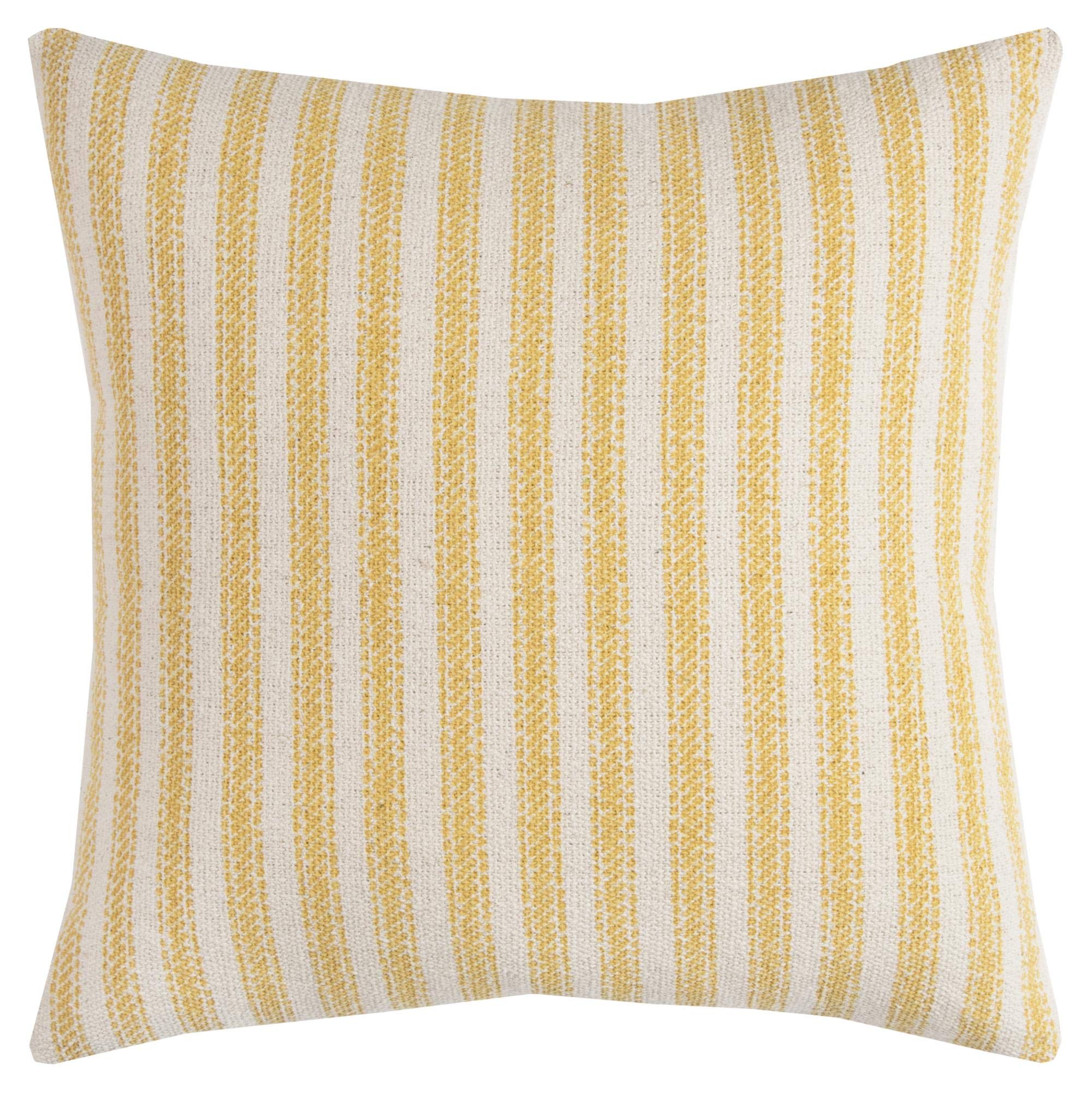 Rizzy Home | T11041 | 20"x20" Blue/Metallic Decorative Pillow | Down Fill