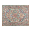 Flash Furniture Katherine Vintage Medallion Area Rug - 8' X 10' - Blue Multi Polyester