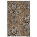 Rizzy Home Alora Decor Sareena 9' X 12' Ornamental Brown/Dk Brown/Blue/Khaki/Tan Area Rug