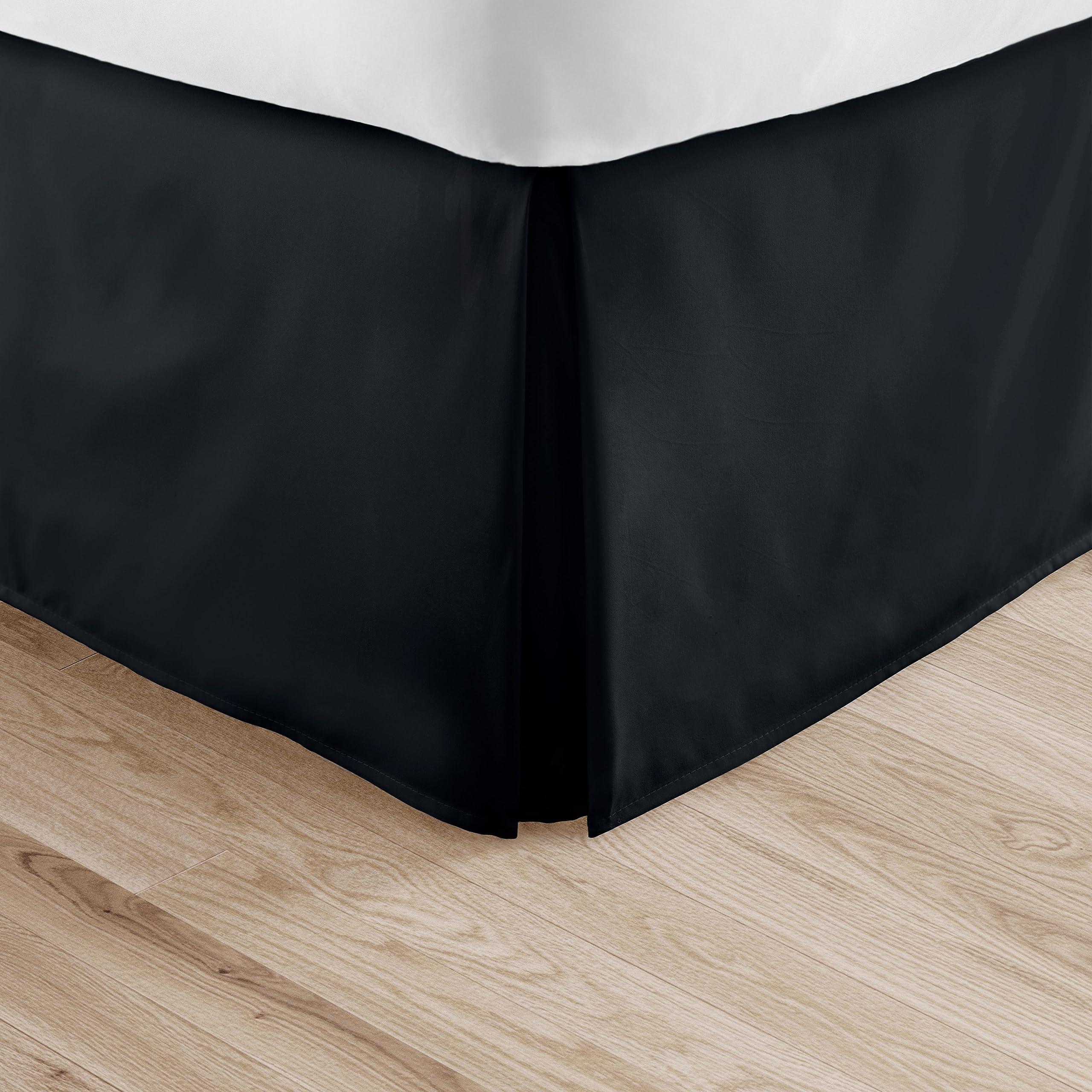 Linen Market Pleated Bed Skirt, Queen, Sage