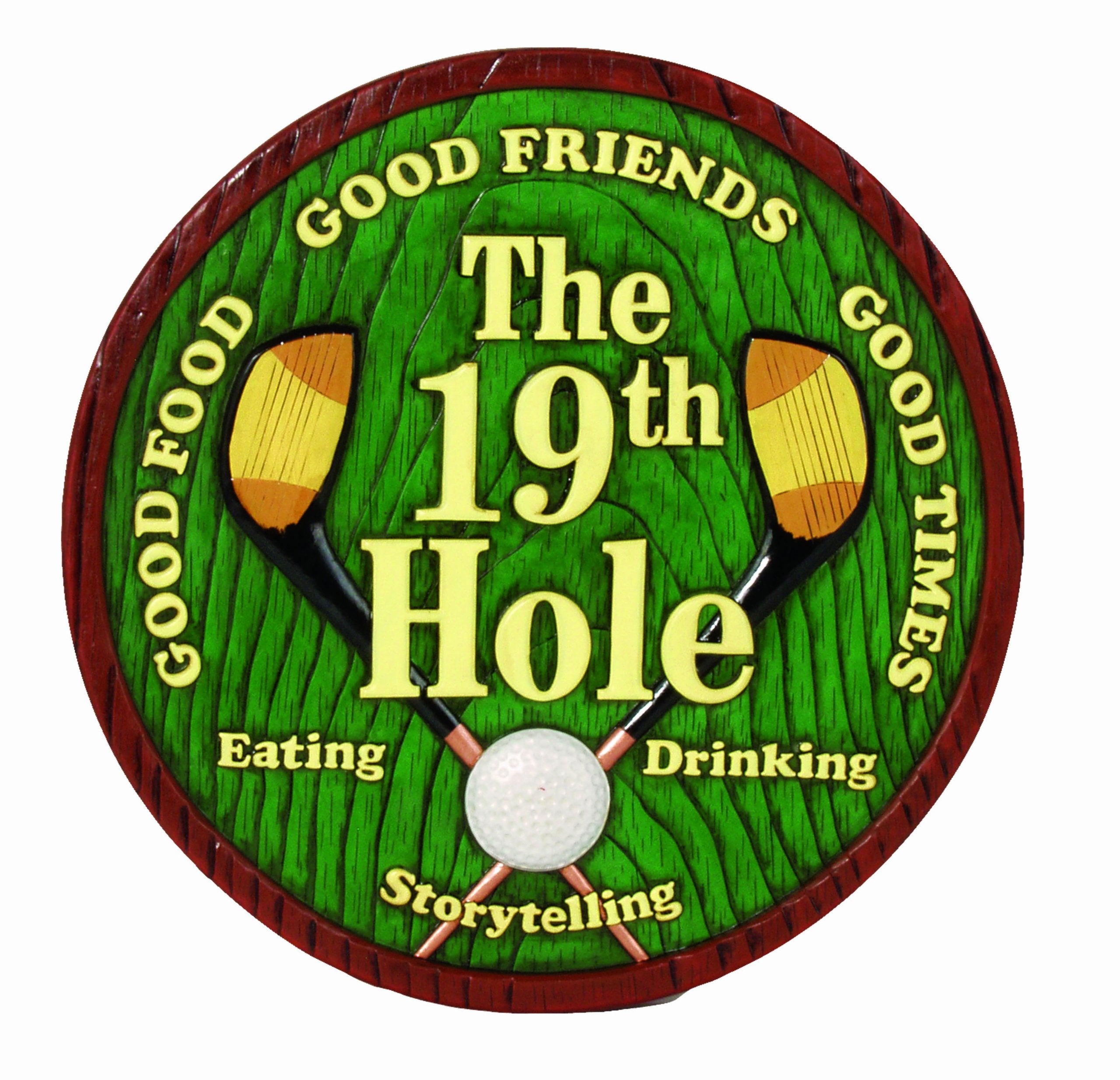 Spoontiques - Garden D  Cor - Golf Stepping Stone - Decorative Stone For Garden