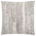 Rizzy Home T13191 Decorative Pillow, 20" x 20", Gray/Ivory