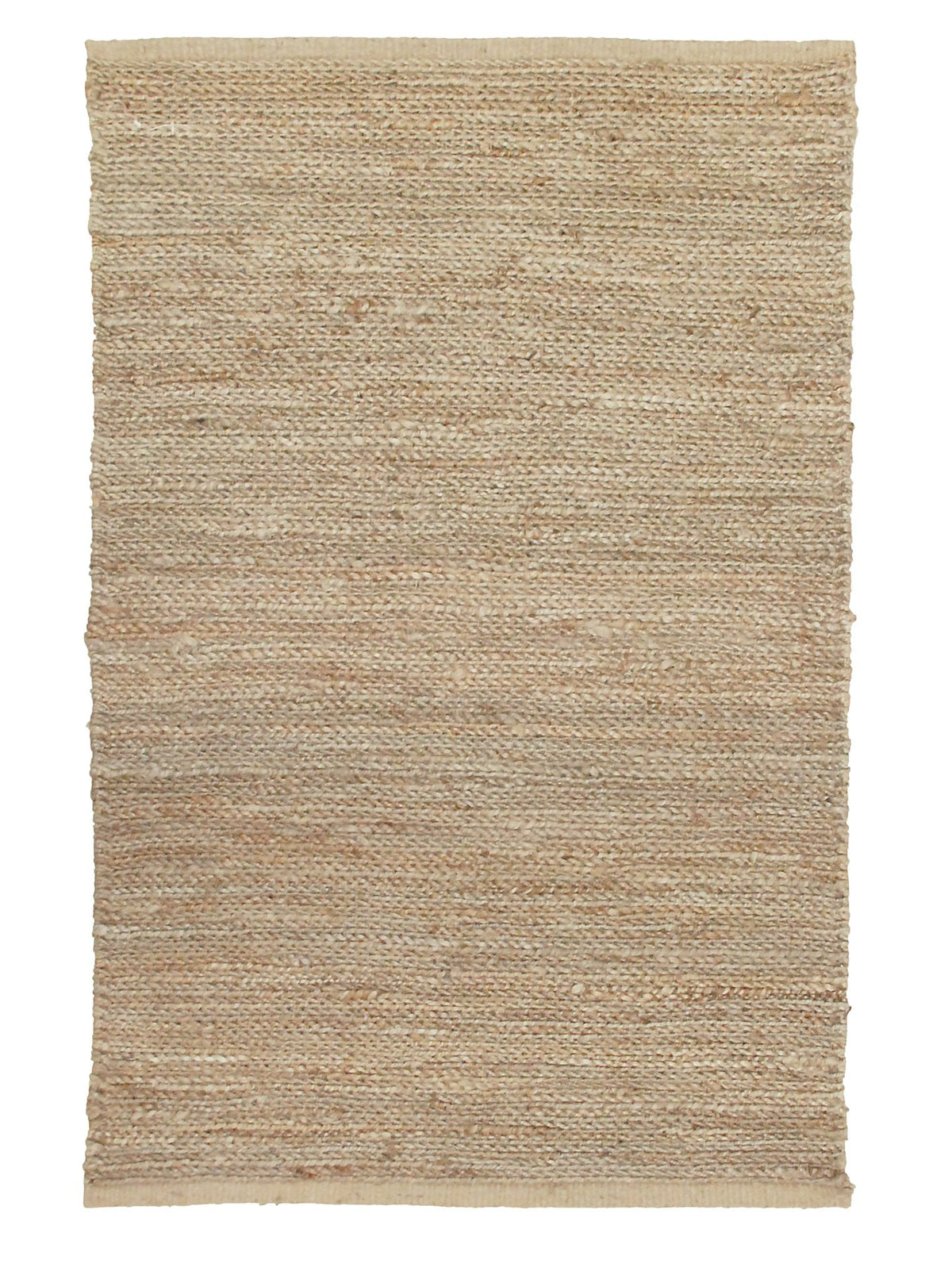 Transitional Soumak Jute Natural Contemporary Rug Size: 8' X 10'