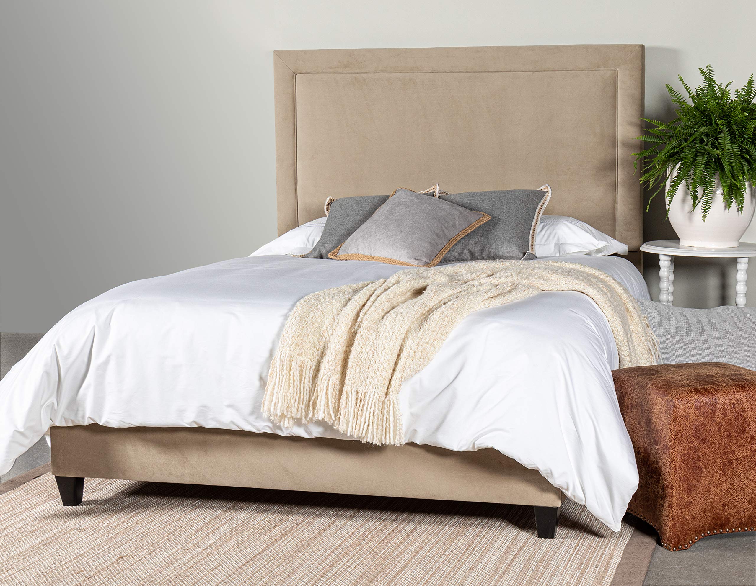 Leffler Home Butler Platform, Queen, Beige