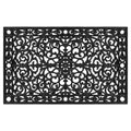 Calloway Mills Az900222436 Gatsby Rubber Doormat, 24' X 36', Black