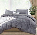 Utopia Bedding Duvet Cover Cal King Size - 1 Duvet Cover With 2 Pillow Shams - 3 Pieces Bedding Duvet Cover With Zipper Closure