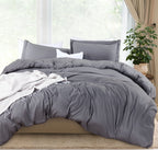 Utopia Bedding Duvet Cover Cal King Size - 1 Duvet Cover With 2 Pillow Shams - 3 Pieces Bedding Duvet Cover With Zipper Closure