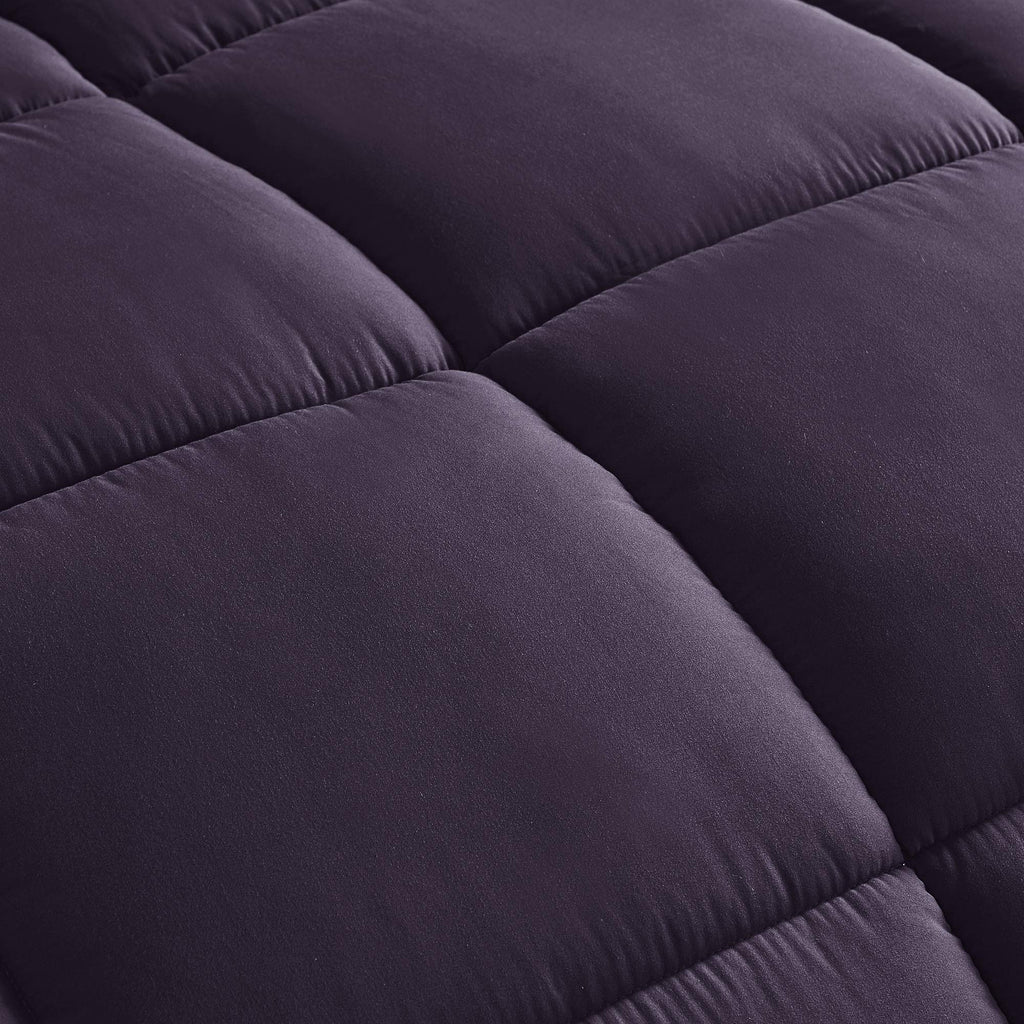Chezmoi Collection 3-Piece Down Alternative Comforter Set - Lightweight All Seasons Luxurious Brushed Microfiber Comforter (King
