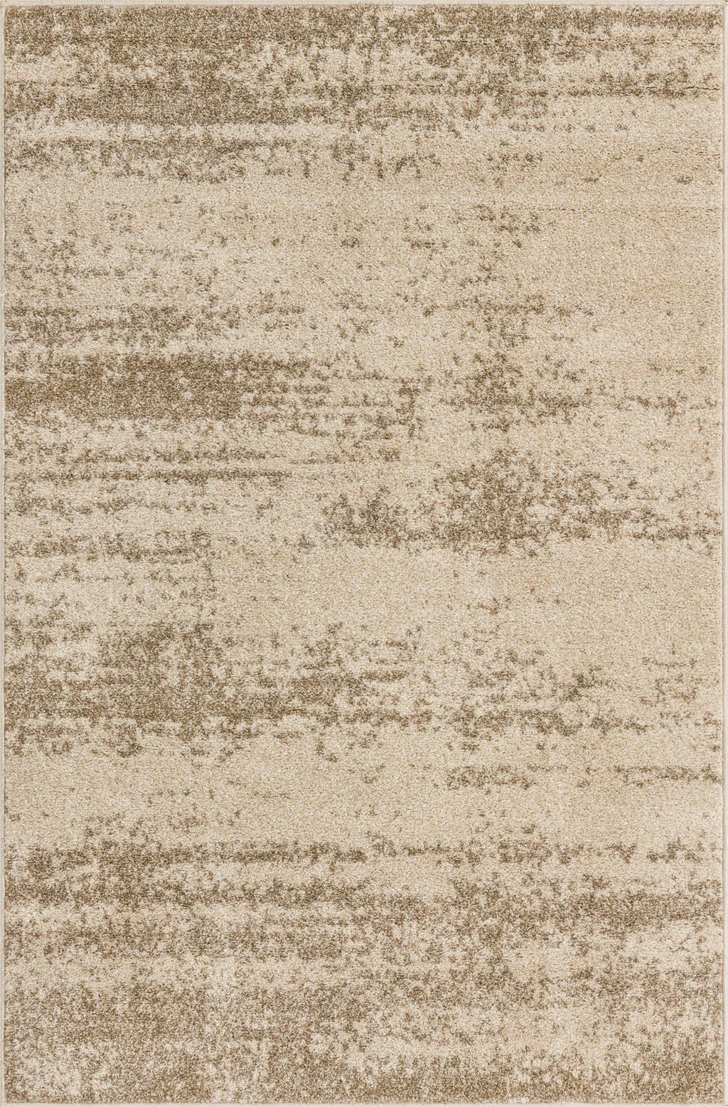 Unique Loom Del Mar Collection Area Rug - Lucille (4' 1'' X 6' 1'' Rectangle, Bone Beige)