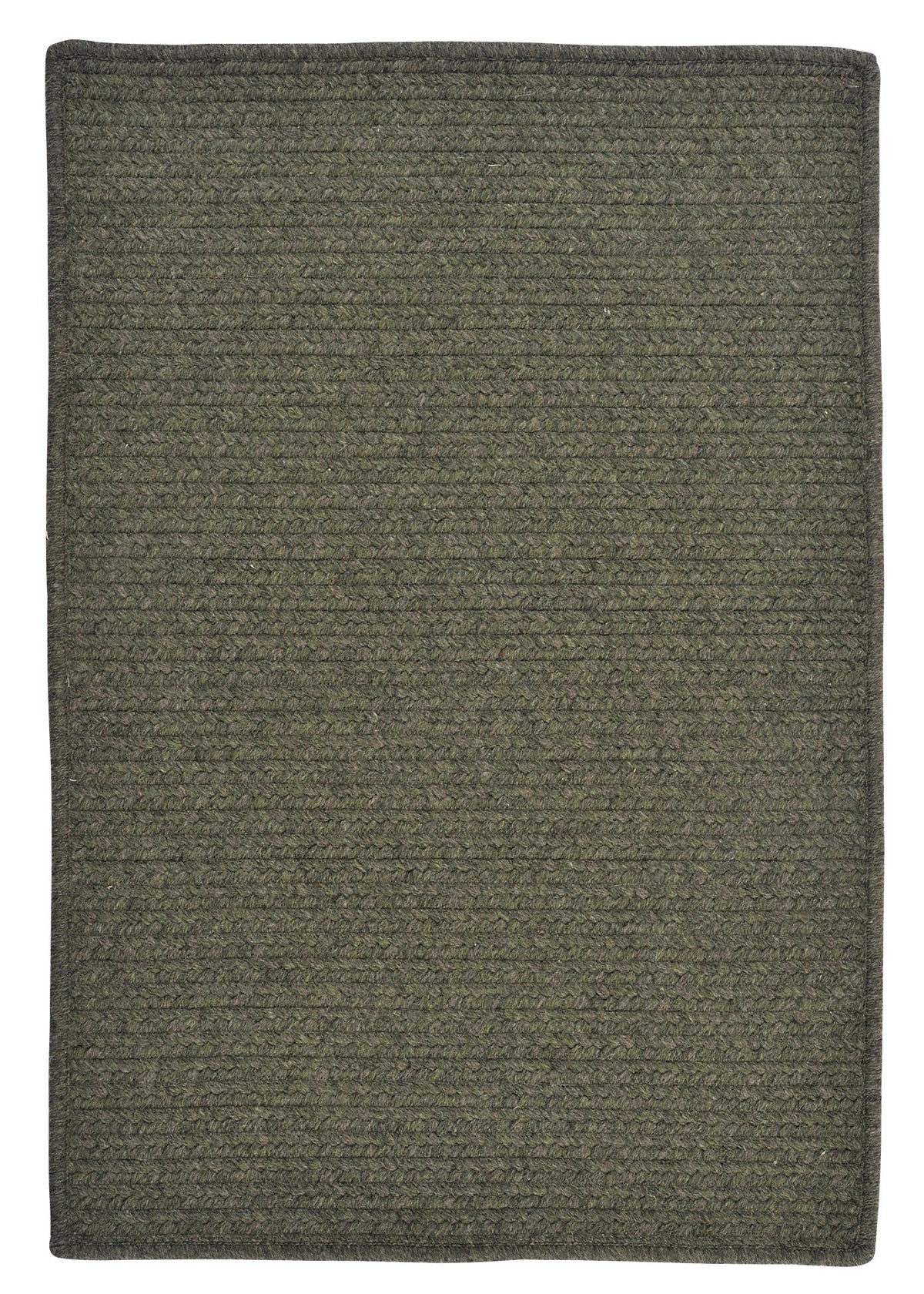 Courtyard Rectangle Area Rug, 10 By 13-Feet, Olive