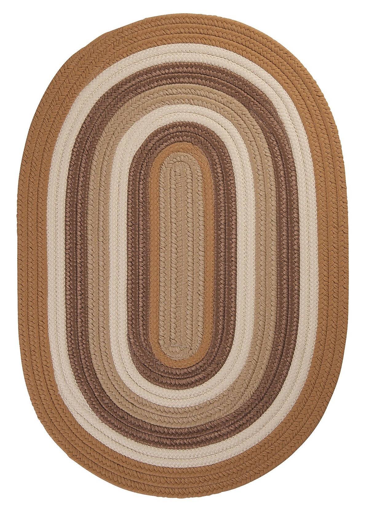 Brooklyn Braided Rug, 2X4, Amber Way