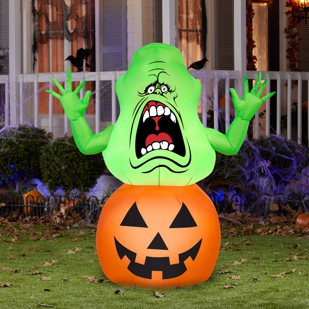 Ghostbusters Slimer Halloween Inflatable