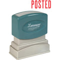 Xstamper Pre-Inked Stamp, Posted, Red