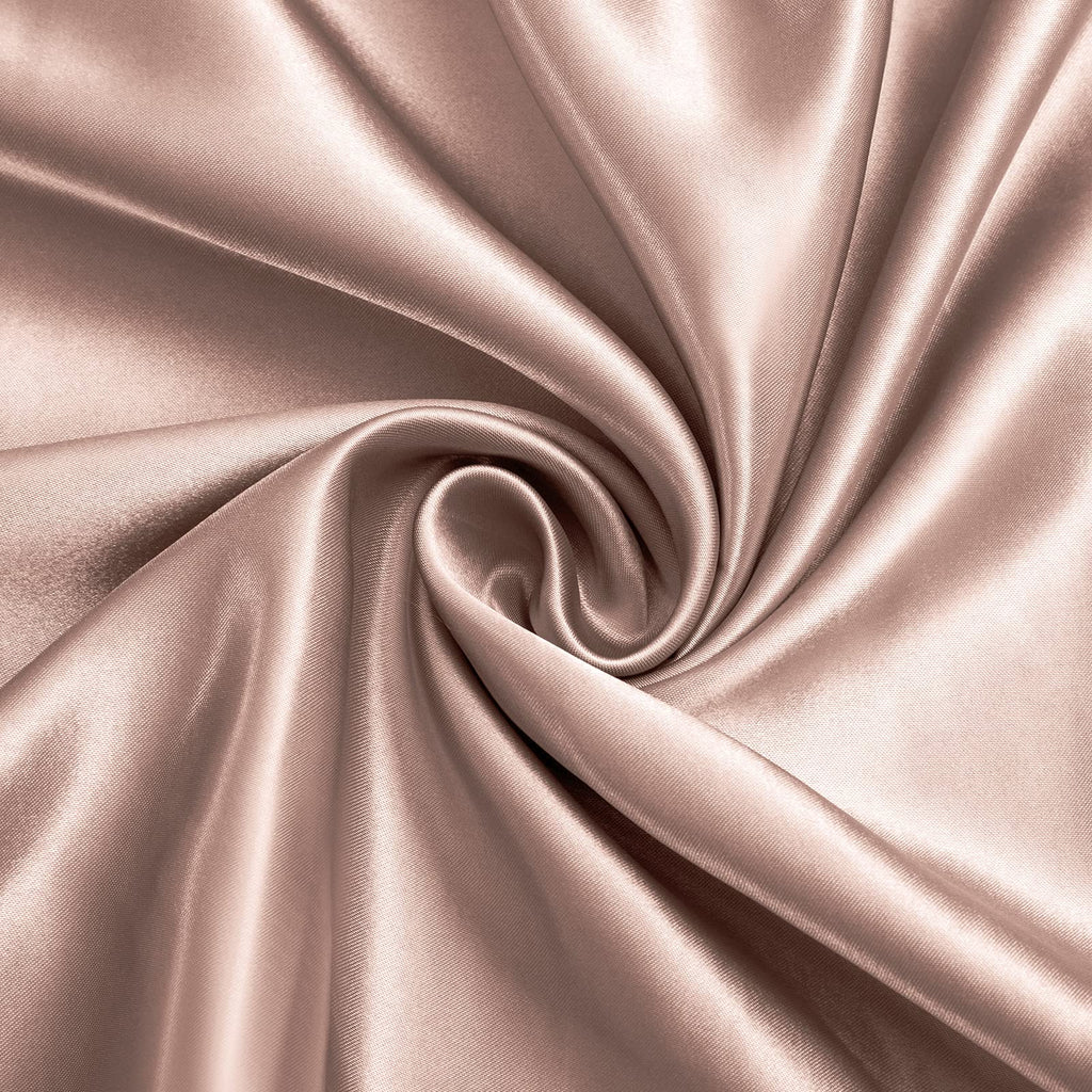 Ersmak 7 Pieces Satin Sheets Set California King Size, Luxury Silky Champagne Satin Bed Sheets Set With 1 Deep Pocket Fitted She