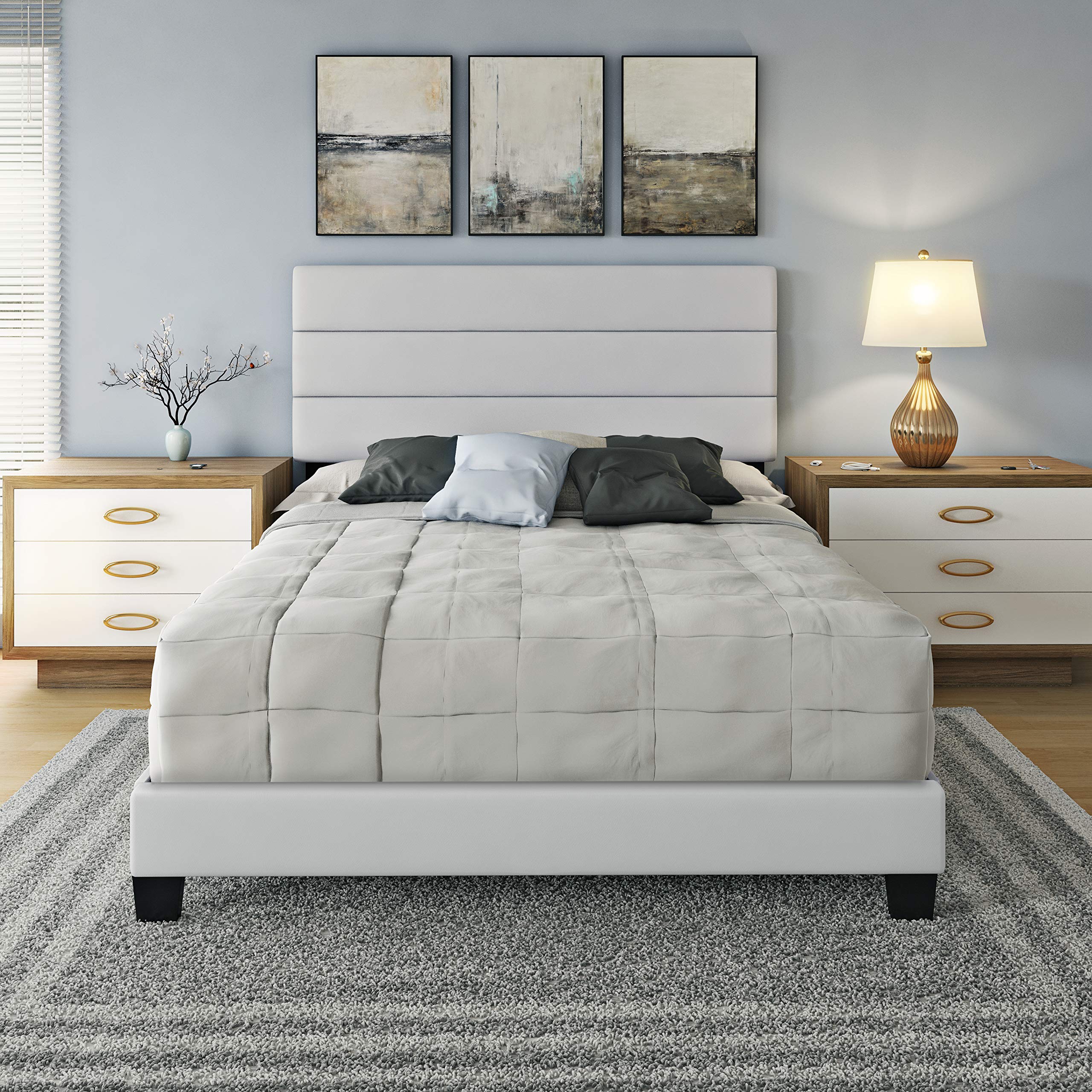 Boyd Sleep Piedmont Upholstered Platform Bed Frame