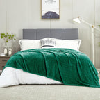 Dreamnine Decorative Soft Fuzzy Large Flannel Fleece Bed Blanket Queen Size 90'' X 90'', Luxury Cute Patterned Plush Velvet Blan