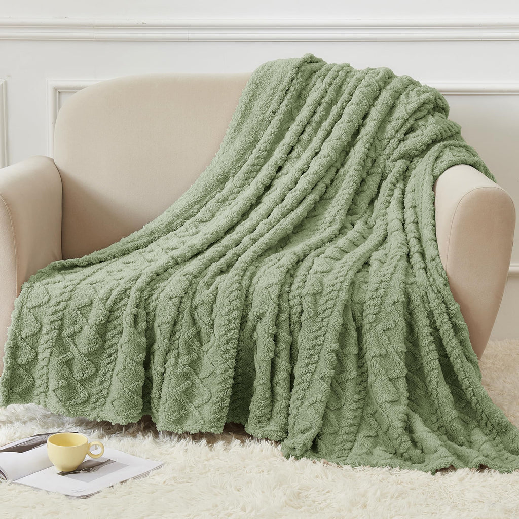 Aganear Fleece Throw Blanket - Cozy Soft Lightweight Fuzzy Throw Blanket For Women Portable Throw Blankets For Couch, Warm Prese