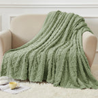 Aganear Fleece Throw Blanket - Cozy Soft Lightweight Fuzzy Throw Blanket For Women Portable Throw Blankets For Couch, Warm Prese