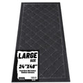 Front Door Mat Indoor Outdoor Entrance, 24 x 48 All-Season Heavy Duty Waterproof Doormat, Non-Slip Absorbent Entryway Mat, Easy 