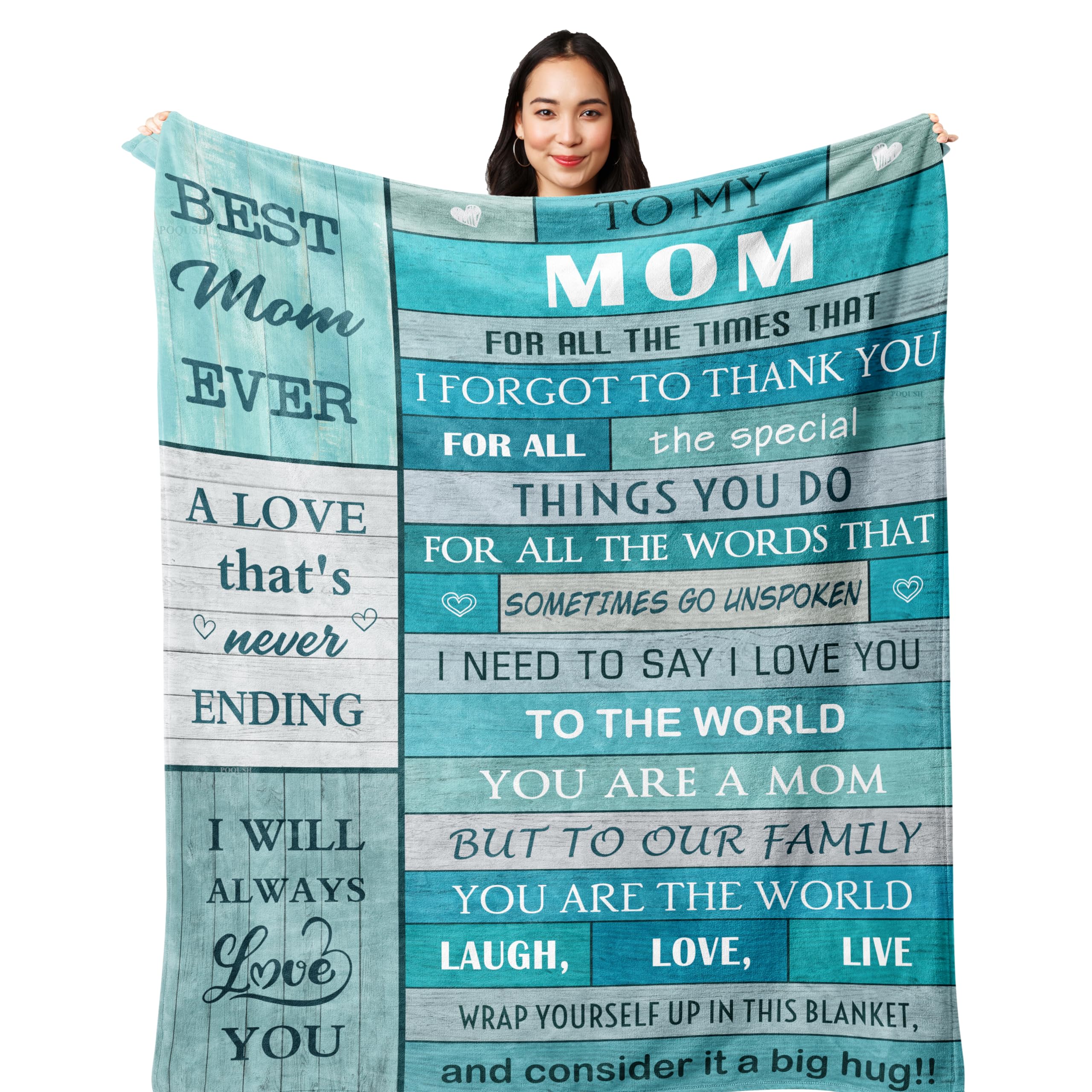 Poqush Gifts For Mom,Mom Gifts,Birthday Gifts For Mom,Mom Birthday Gifts,Mom Gift From Daughter Son, Best Mom Gifts For Christma