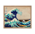 Poster Master Classic Japanese Poster - Vintage Woodblock Print - Gift for Artist, Friend - The Great Wave Off Kanagawa, Seascap