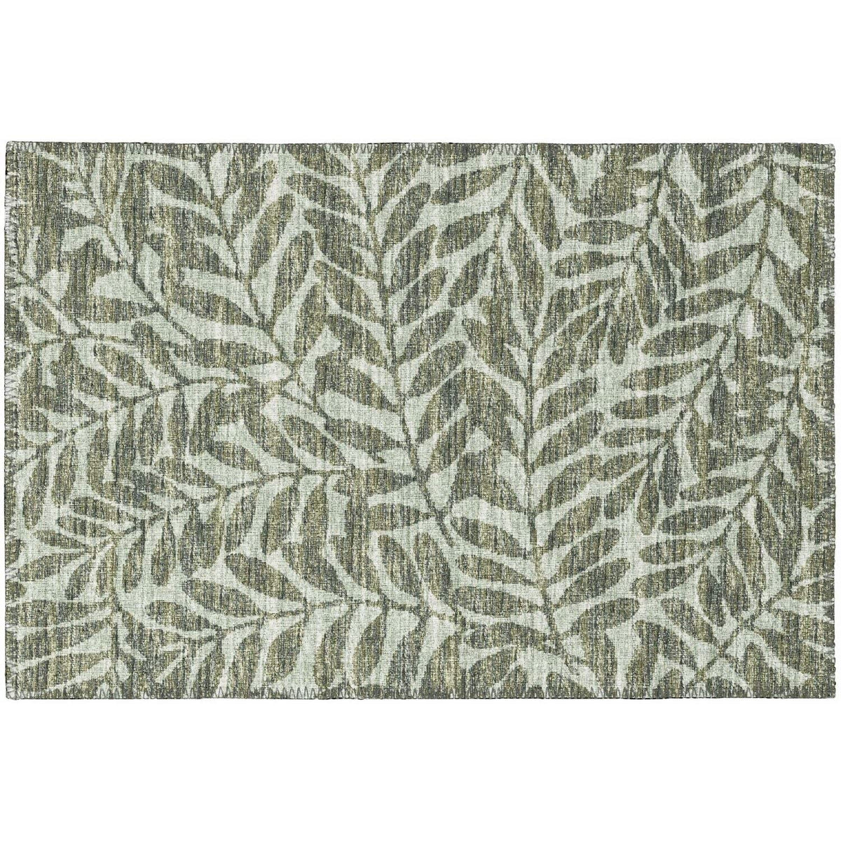 Sedona Sn5 Green Coastal Rug Rectangle 8' X 10'