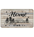 M-Qizi Beige Camper Door Mat, 30'X17' Rv Door Mat, Best Gifts For Rv Owners, Rv Decorations For Inside Camper, Happy Camper De