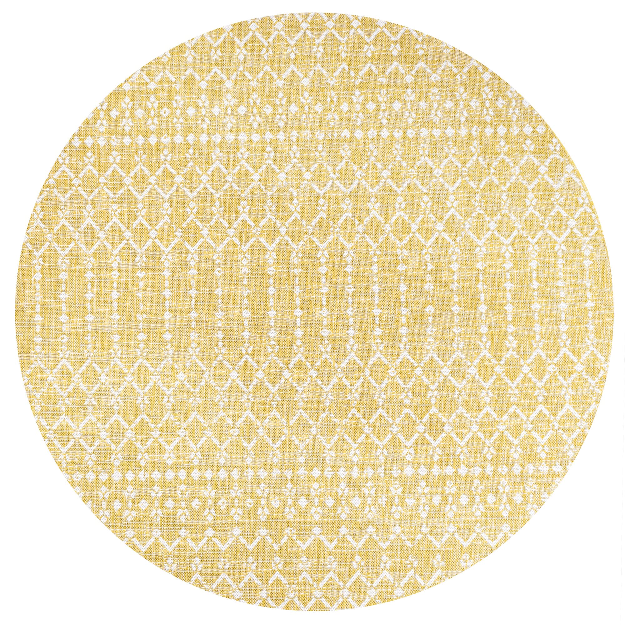 Jonathan Y Smb108G-5R Ourika Moroccan Geometric Textured Weave Indoor Outdoor Area-Rug, Coastal, Bohemian, Modern Easy-Cleaning,