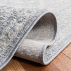 Safavieh Brentwood Collection Area Rug - 10' X 13', Light Grey & Ivory, Medallion Distressed Design, Non-Shedding & Easy Care, I
