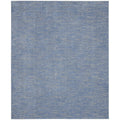 Nourison Essentials Indoor/Outdoor Blue/Grey 10' X 14' Area Rug, Easy Cleaning, Non Shedding, Bed Room, Living Room, Dining Room