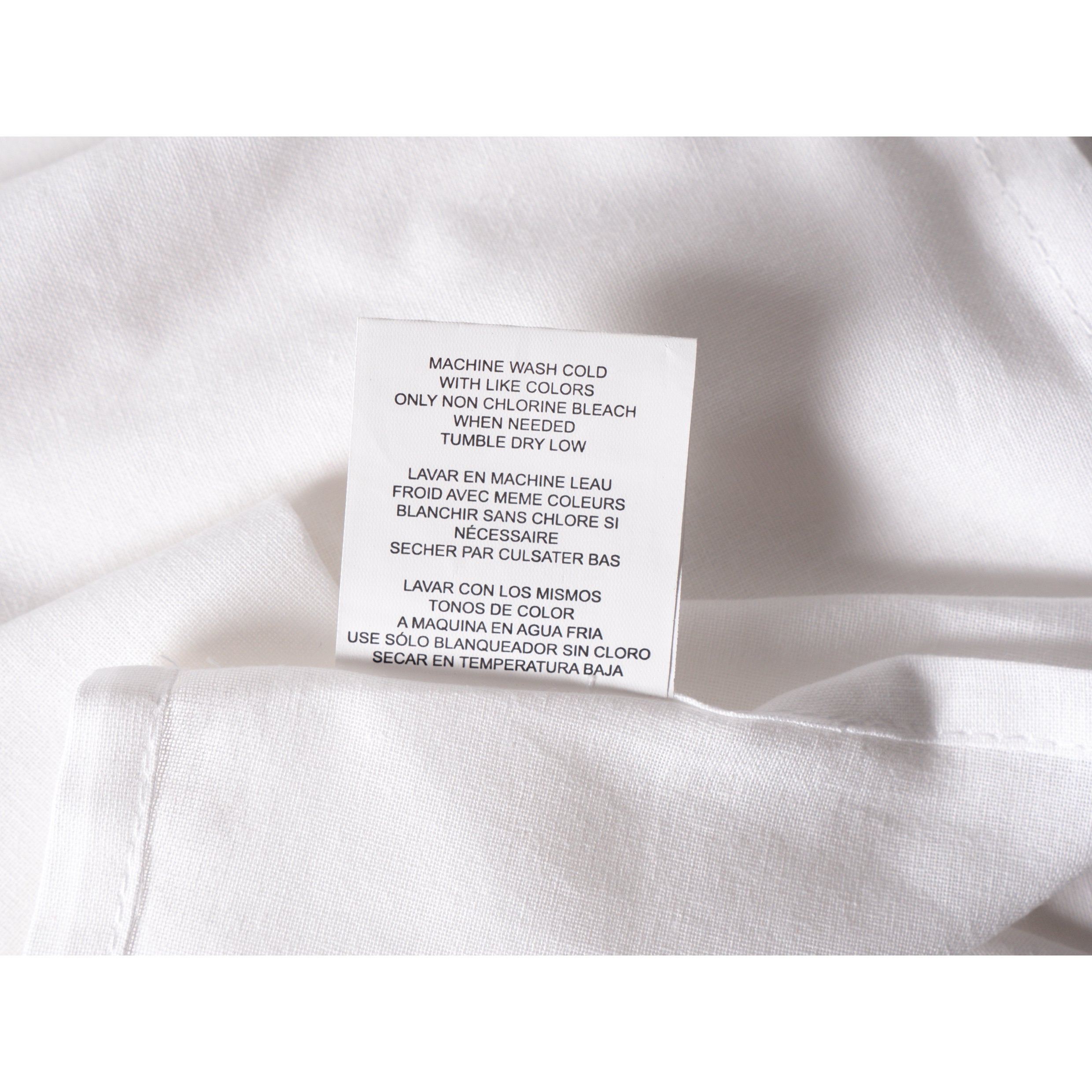 Kaf Home Set Of 12 White Flat Flour Sack Embroidery/Craft Kitchen Towels, 100-Percent Cotton, Lightweight, Thin, Absorbent, Extr