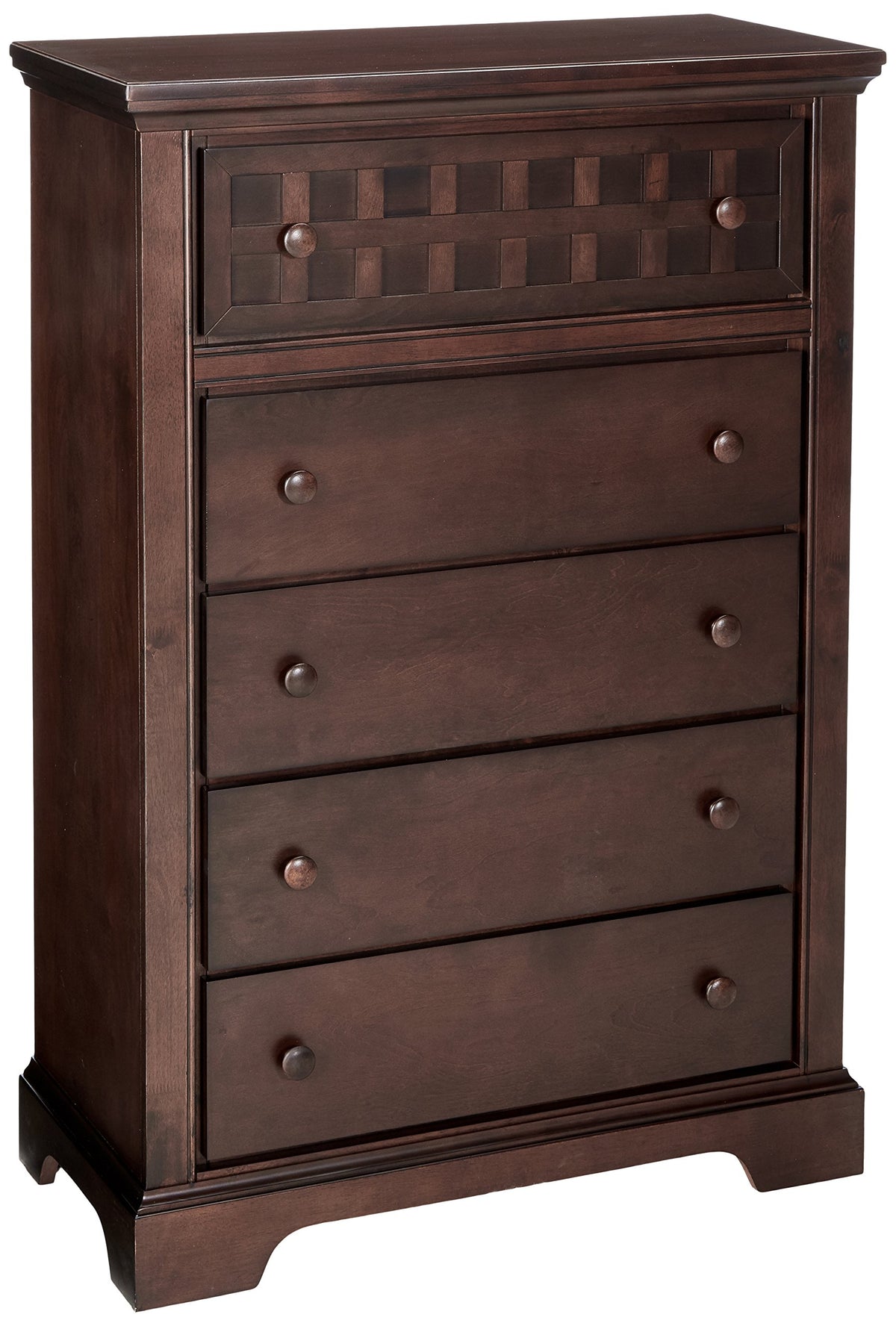 Progressive Furniture Casual Traditions Chest, 36&quot; X 17&quot; X 52&quot;, Walnut