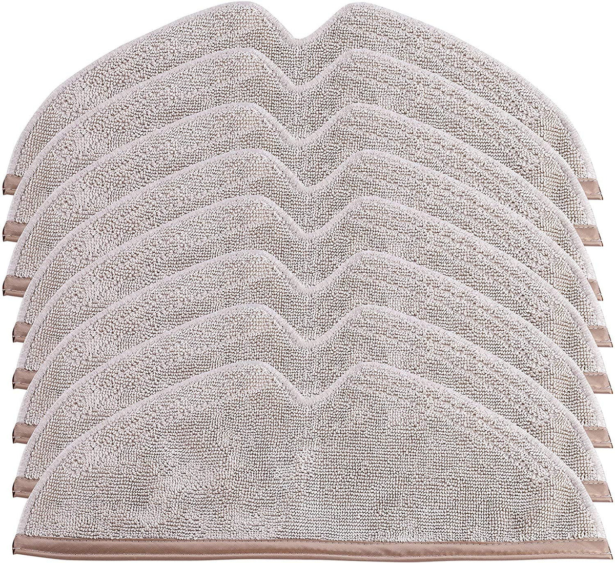 KEEPOW 8 Pack Replacement Mop Pads Compatible with Roborock Q7 Q8 S5 Max