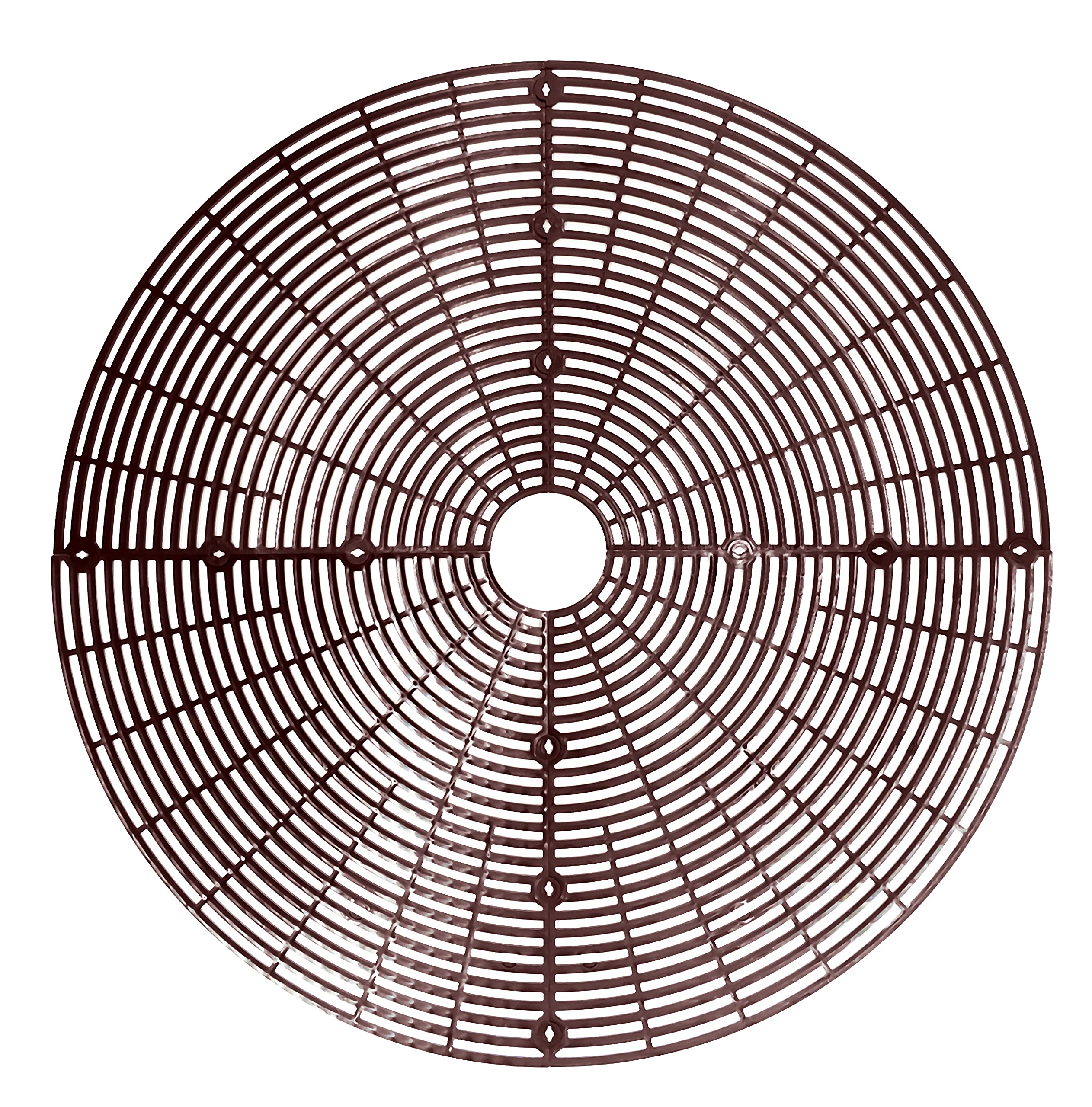 Plant Pot Grid Pot Cover Cat Digging Stopper Baby Safety Plant 20.8 Inch Pack Of 2 (Brown)